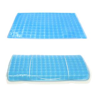 跨境夏天凝胶凉枕垫成人凉枕头套学生宿舍颈椎枕片枕席男人枕头垫