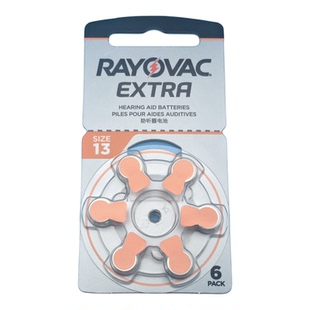 进口雷特威助听器专用电池A13另A10/A312/A675一板包邮1.45V原装