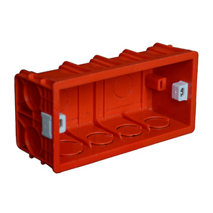 阻燃118型接线盒PVC全新家装精品预埋暗盒开关插座底盒电工管配件