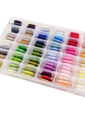 100色刺绣线套装手工入门立体