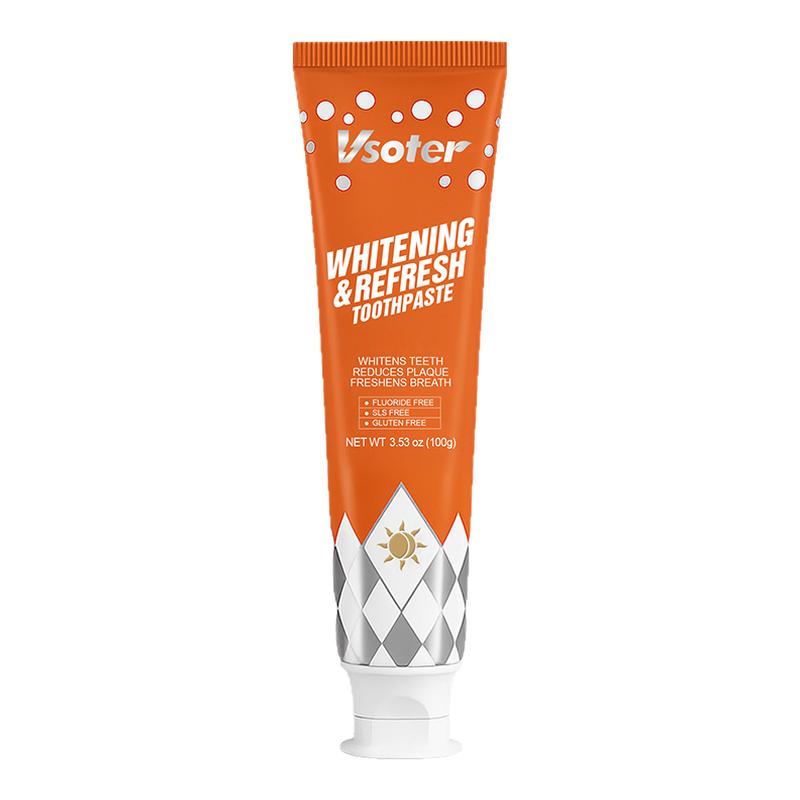 vsoter美白清新美国原装进口牙膏