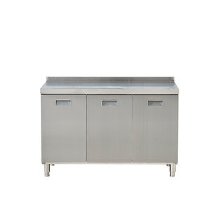 不锈钢厨房橱柜灶台一体不锈钢橱柜厨房整体橱柜家用拉篮厨房橱柜