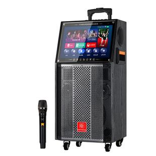 先飞户外广场舞音响带显示屏声卡点歌一体机家用KTV机唱歌K歌音箱
