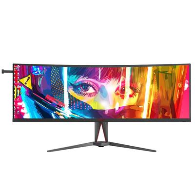AOC爱攻49英寸电竞曲面带鱼屏