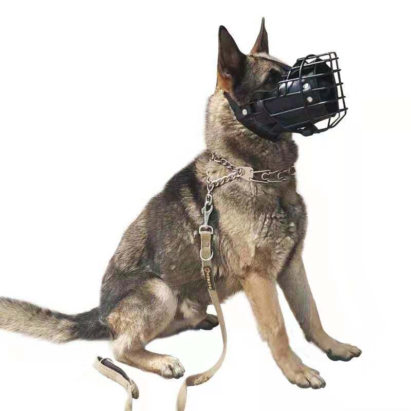 战术东德专用口笼工作犬狗嘴套