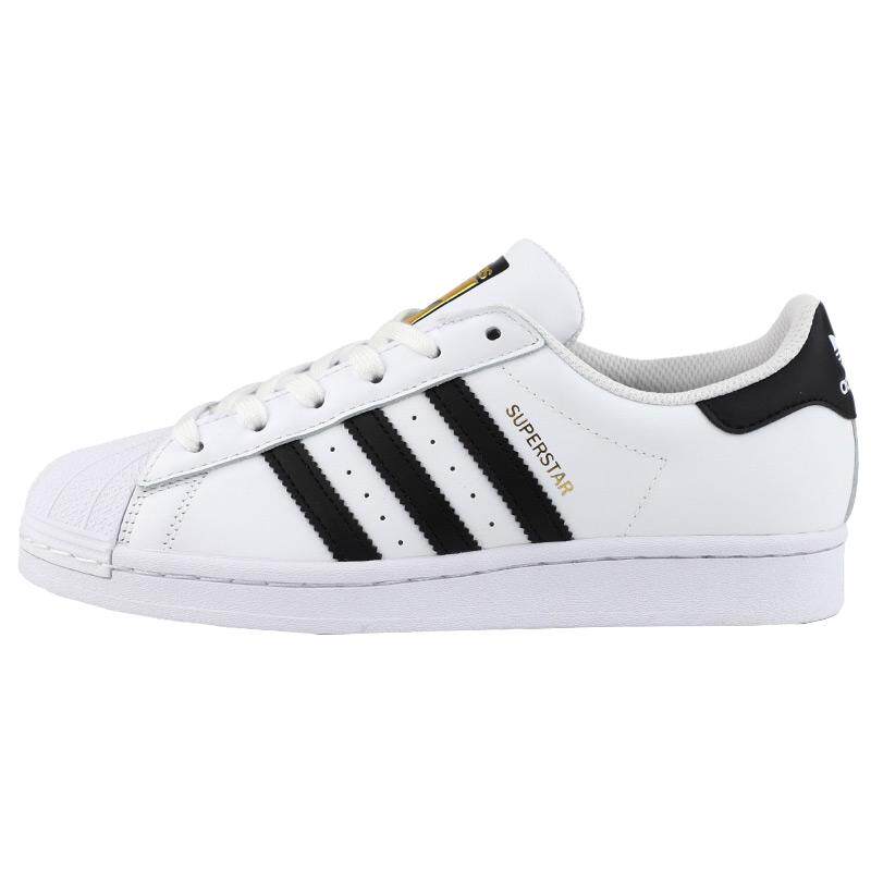 Adidas阿迪达斯板鞋女鞋官方正品三叶草运动鞋新款贝壳头小白鞋男