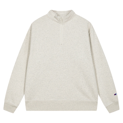 Champion冠军半拉链翻领卫衣情侣