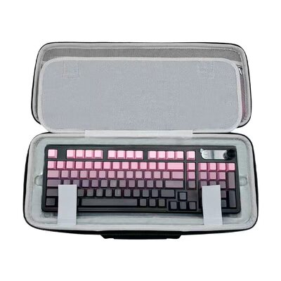 适用狼蛛S87/Pro键盘鼠标垫一体收纳包超大鼠标垫键盘收纳盒硬壳