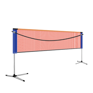 不锈钢羽毛球网架便携式羽毛球网户外标准网室内室外专业羽毛球网