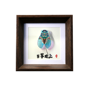 礼盒装潍坊风筝伴手礼纸鸢风筝观赏礼物特色摆件传统工艺品纪念品