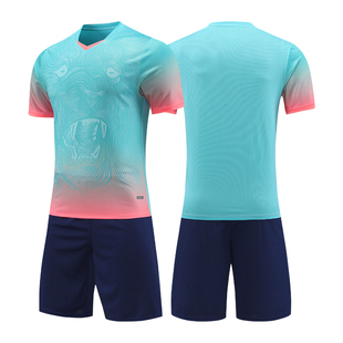 2024新款足球训练服定制小学生运动服儿童足球套装男童踢球比赛服