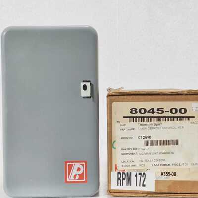 NEW  PARAGON ELECTRIC 804500 DEFROST CONTROL TIMER SWITCH 40