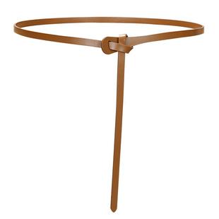 细腰带女复古真皮装饰西装配连衣裙子收腰百搭高级感2025新款皮带