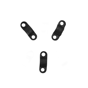 塑胶弧形压线板桥形线卡注塑线扣电缆电线压线片夹塑料桥型固线器