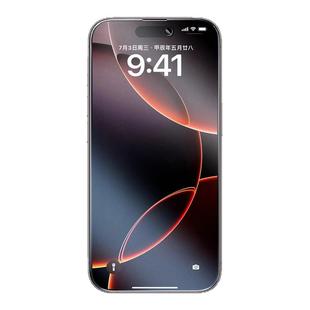 闪魔适用苹果16Pro冰感磨砂膜iPhone15promax钢化膜新款16plus手机膜14/13pro全屏12电竞11/XR游戏防指纹贴膜