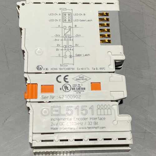 议价BECKHOFF倍福EL5151增量编码器接口模块，德国原装
