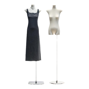 韩版扁身模特道具女装假人偶扁平胸橱窗人台衣服装店展示架半全身