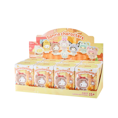 MINISO名创优品三丽鸥小斗篷系列植绒挂件换脸盲盒装饰品可爱礼物