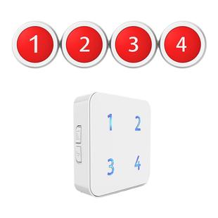 无线呼叫器咖啡厅餐饮办公室传唤铃棋牌茶楼远距离门铃老人呼叫铃