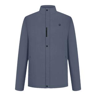 HELIX喜力克斯高尔夫服装男士素色休闲舒适耐看拉链运动长袖外套