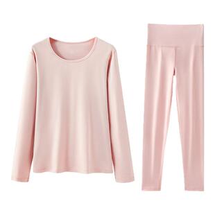 加厚280克纯棉保暖内衣7A抗菌男女款秋衣秋裤套装A类内穿棉毛衫冬