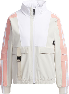 Adidas/阿迪达斯正品 春季女子运动训练连帽夹克外套 GP0635