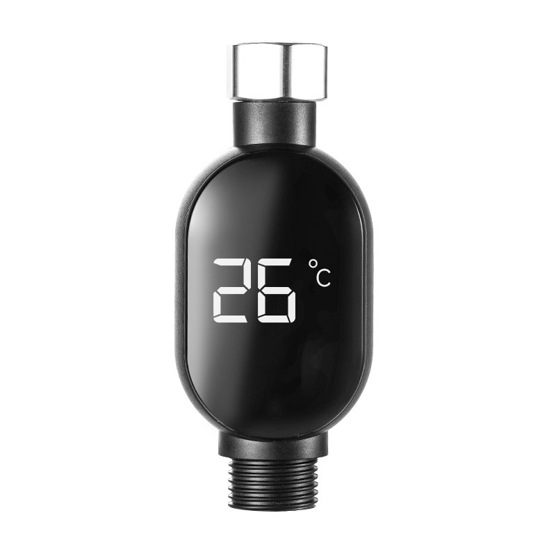 花洒LED温度计水温器家用控温
