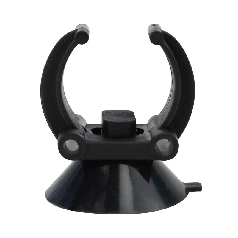 吸盘配件管卡扣塑料吸盘管夹U型带吸盘水管管件鱼缸水族固定吸盘