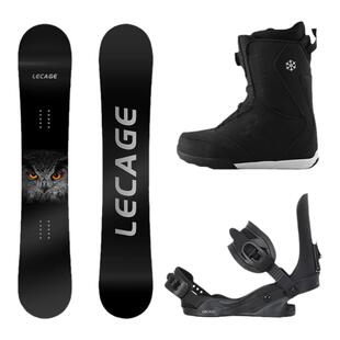 乐凯奇滑雪板单板套装三件套全能男平花刻滑快穿滑雪鞋全能固定器