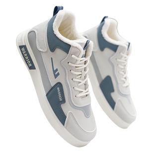 回力男鞋冬季高帮加绒棉鞋男2025新款运动鞋男款加厚保暖休闲板鞋