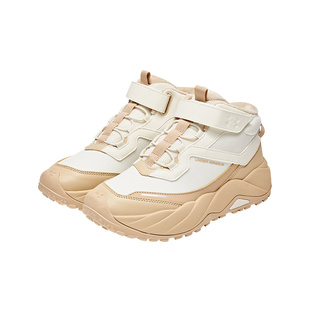 安德玛童鞋秋冬新款儿童加绒棉鞋保暖男女童魔术贴运动鞋耐磨跑鞋