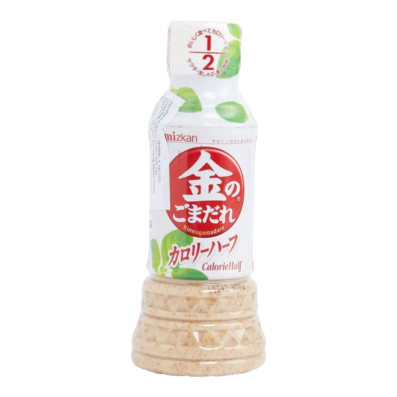 味滋康香港进口日式金芝麻酱厨房烹饪调味卡路里减半250毫升2瓶版