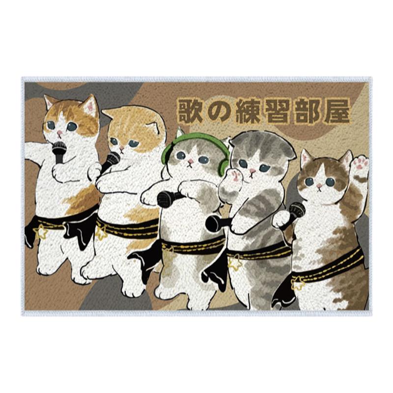 社畜猫练歌房仿羊绒硅藻泥地垫