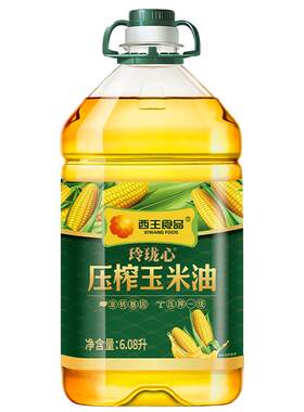 西王物理压榨一级玉米油6.08L