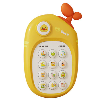 2025新款儿童手机玩具婴儿可啃咬0到1岁宝宝早教仿真电话机8个月9