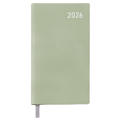 重磅仿牛皮a6周计划2026年日程本