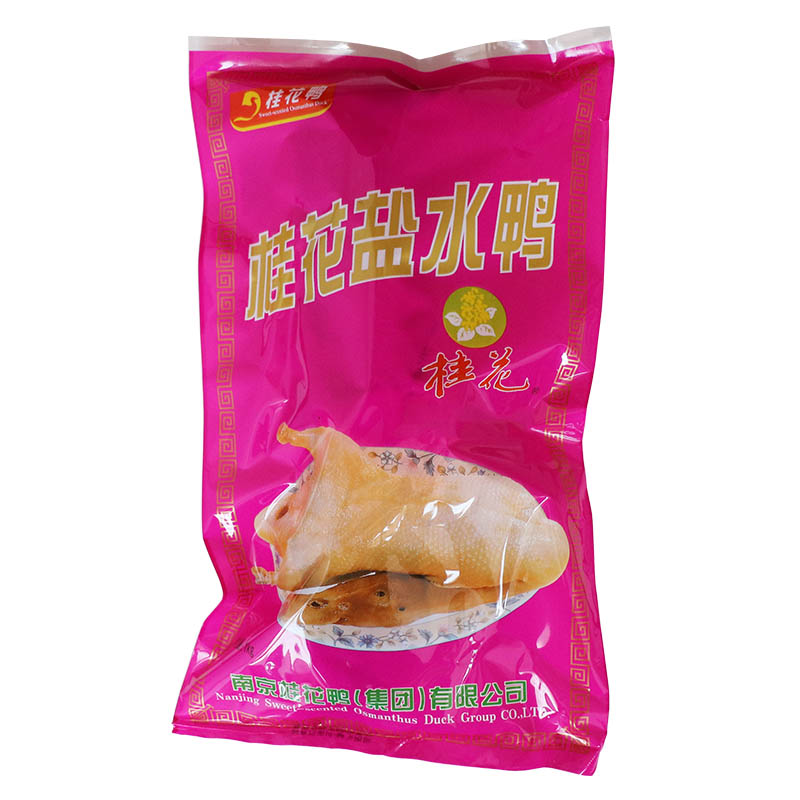 南京桂花鸭卤味熟食盐水鸭1000g
