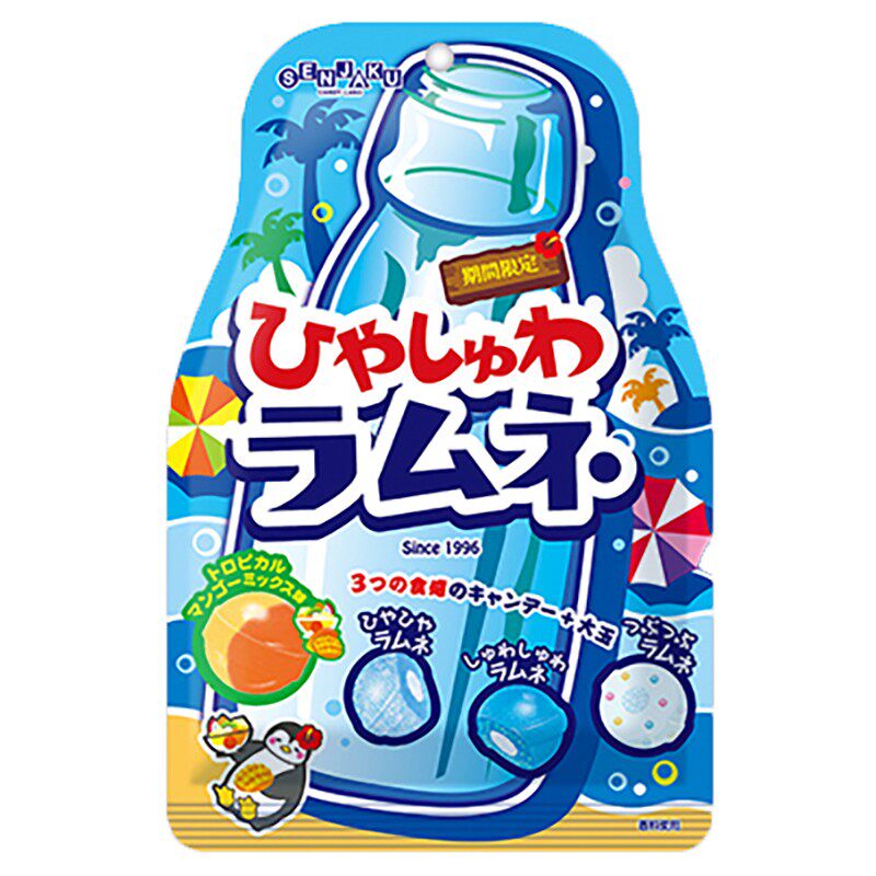 日本进口扇雀饴星星糖什锦水果糖苏打汽水白桃草莓味糖果结婚喜糖