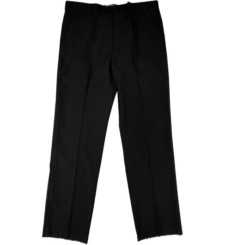 男西裤加肥加大码春夏薄款黑色宽松肥佬特大号胖子商务免烫西装裤