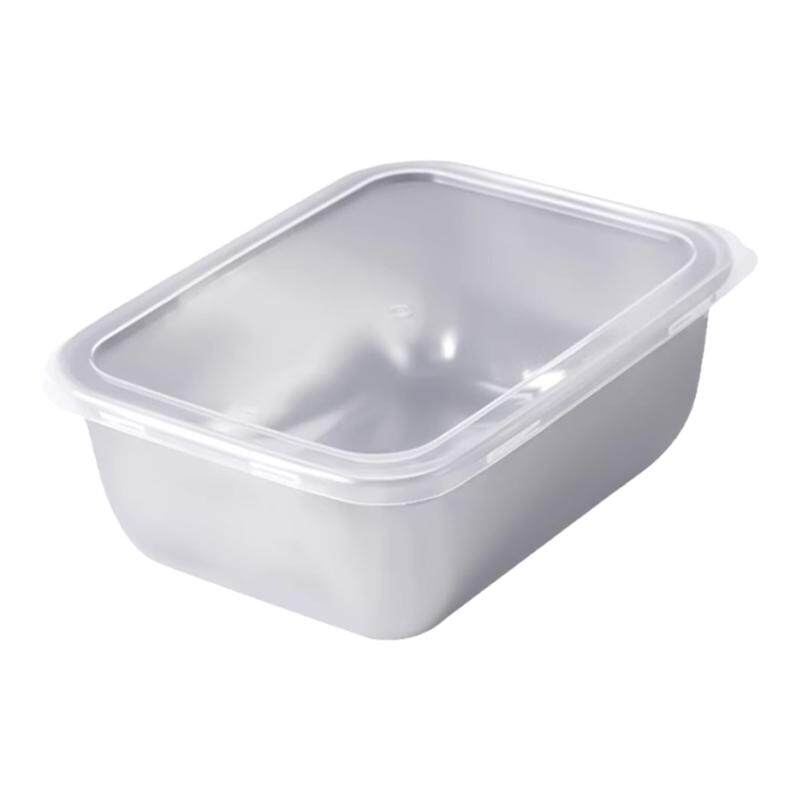 不锈钢保鲜盒密封带盖食品级饭盒