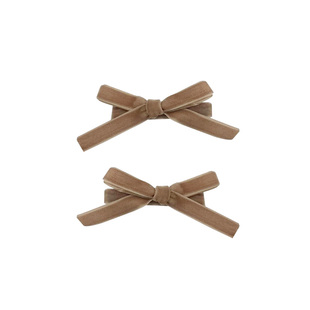 脏脏粉+黑色丝绒蝴蝶结发饰夹子发夹边夹韩国东大门简约短发头饰