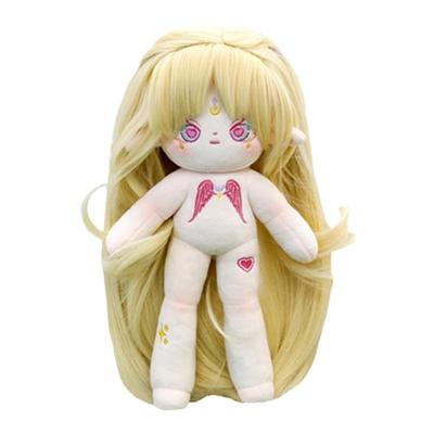 百星瑞高温丝棉花娃娃女长腿30cm