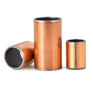 SF-1复合铜轴承套铜套小轴套无油自润滑轴承衬套内径4/5/6/8/1045