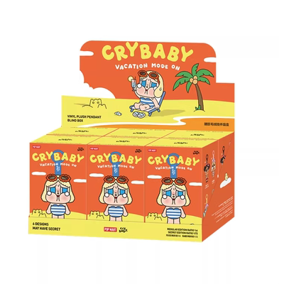 CRYBABY系列假日毛绒哭娃搪胶挂