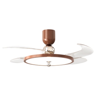 至御全光谱护眼卧室风扇灯儿童房吊扇灯中古主卧餐厅吸顶灯D5477