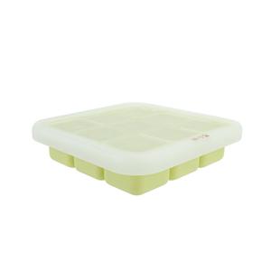树可小白熊冰格冰块模具制冰冰盒食品级硅胶软大辅食家用冷冻带盖