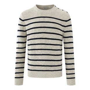 GENTSPACE2025秋冬新品男士长袖针织套头衫