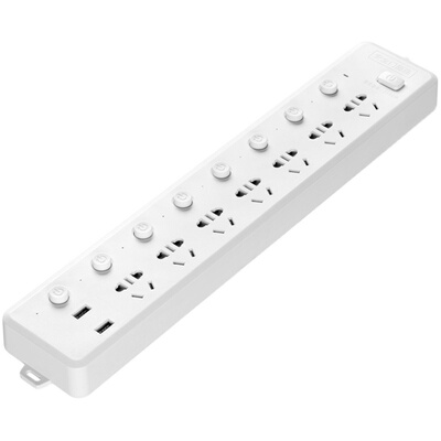 少女心分控学生宿舍多功能插座