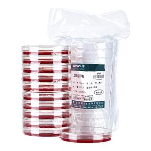 比克曼生物血琼脂平板一次性微生物培养基无菌即用型平皿90mm