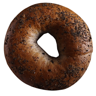 清晨里 黑芝麻贝果面包无油杂粮健身代餐饱腹轻食欧包营养零食品